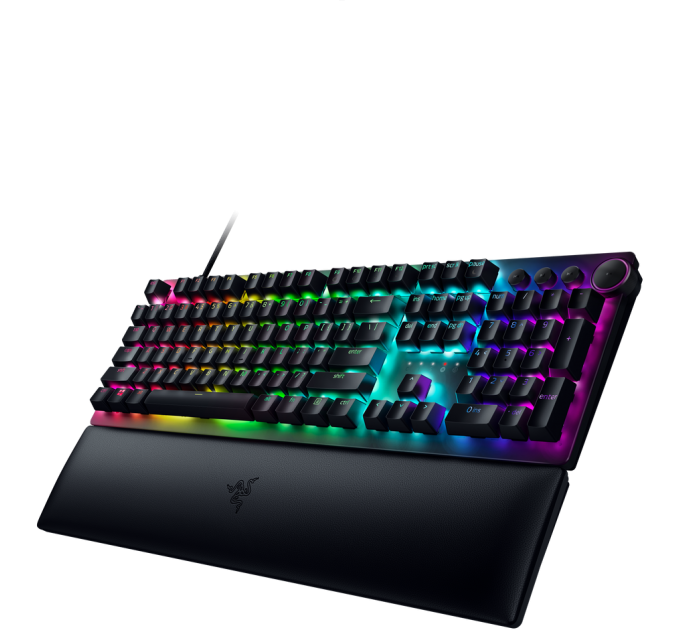 Игровая клавиатура Razer Huntsman V2 (Purple Switch) - Russian Layout Gaming Keyboard Razer Huntsman V2 (Purple Switch) (RZ03-03931300-R3R1)