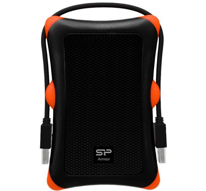 Жесткий диск Silicon Power USB 3.0 2Tb SP020TBPHDA30S3A A30 SP020TBPHDA30S3A Armor 2.5; черный