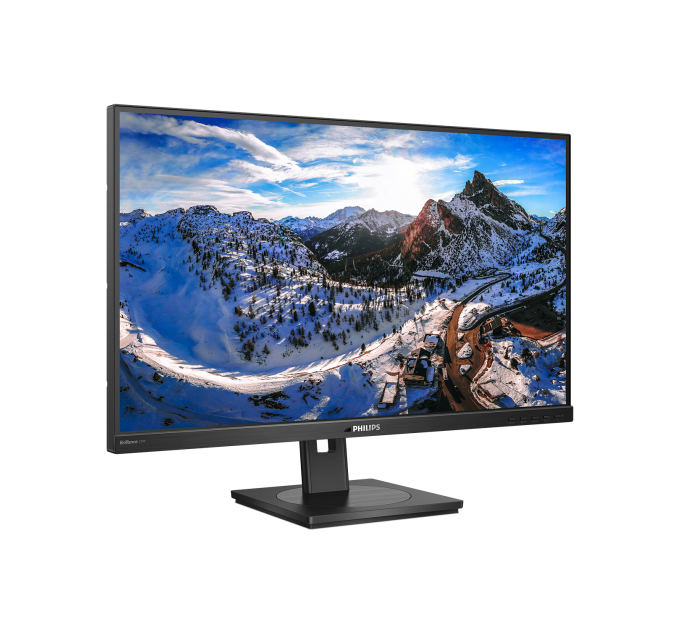 Монитор LCD 27''  3840x2160(UHD 4K) IPS, nonGLARE, 350cd/m2, H178°/V178°, 1000:1, 50M:1, 1,07 миллиардов цветов, 4ms, VGA, 2xHDMI, DP, USB-Hub, Height adj, Tilt, Swivel, Speakers, 2Y, Black