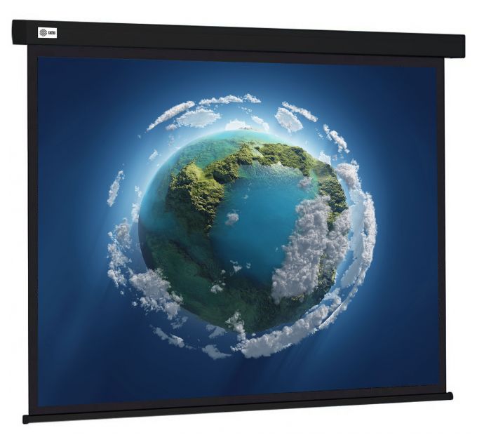 Экран Cactus 127x127см Wallscreen CS-PSW-127X127-BK 11 настенно-потолочный рулонный черный