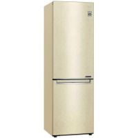 Холодильник с морозильником LG GC-B459SECL бежевый