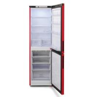 Холодильник с морозильником Бирюса H6049 красный