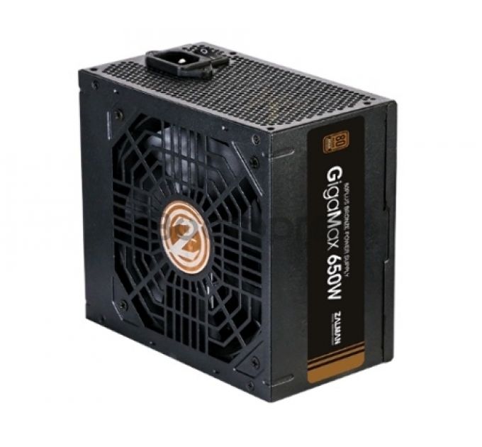 Блок питания ATX Zalman ZM650-GVII 650W, EPS, APFC, fan 120mm, 80+ Bronze, Retail