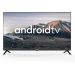 Телевизор LED Hyundai 40" H-LED40BS5002 Android TV Frameless черный FULL HD 60Hz DVB-T2 DVB-C DVB-S DVB-S2 USB WiFi Smart TV