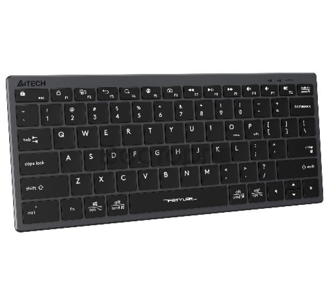 Клавиатура A4Tech Fstyler FX51 серый USB slim Multimedia