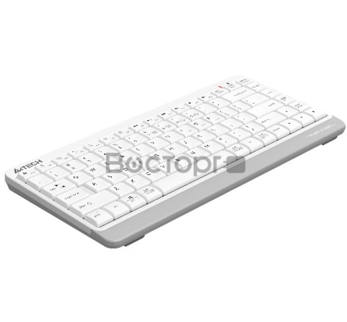 Клавиатура A4Tech Fstyler FBK11 белый/серый USB беспроводная BT/Radio slim