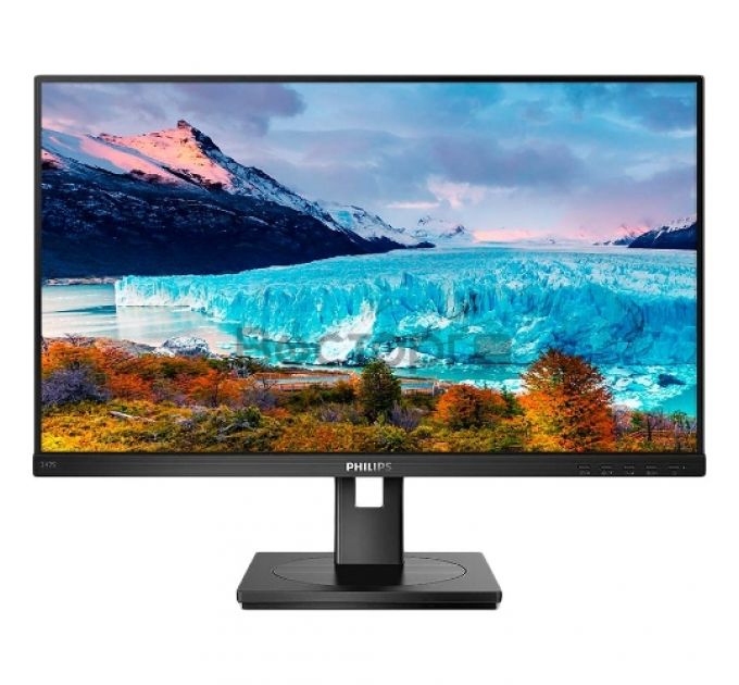 Монитор 23.8" PHILIPS 242S1AE/00 Black с поворотом экрана (IPS, 1920x1080, 75Hz, 4 ms, 178°/178°, 250 cd/m, 50M:1, +DVI,