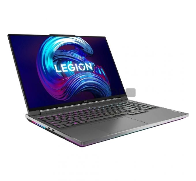 Ноутбук Lenovo Legion 7 16IAX7 16"(2560x1600 IPS)/Intel Core i9 12900HX/32768Mb/1024SSD/noDVD/GeForce RTX3080Ti/storm grey/Win11H+300W, RU kbd