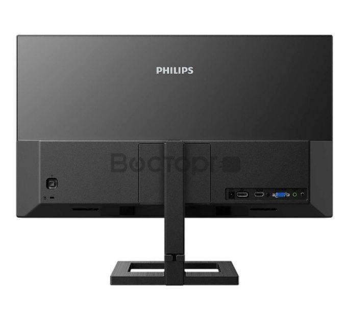 Монитор 23.8'' Philips 242E2FA LCD [16:9] 1920х1080(FHD) IPS, nonGLARE, 300cd/m2, H178°/V178°, 1000:1, 50M:1, 16.7M, 4ms, VGA, HDMI, DP, Tilt, Swivel, Speakers, 3Y, Black