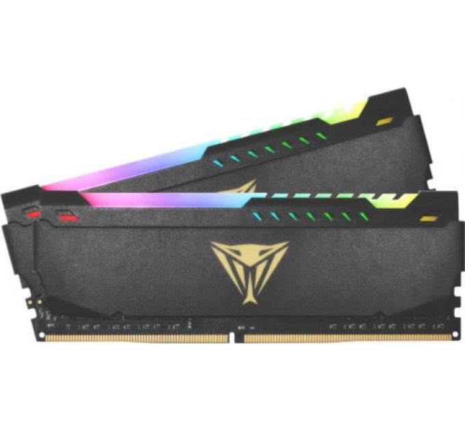 Модуль памяти DDR4 64GB (2*32GB) Patriot Memory PVSR464G360C0K Viper Steel RGB PC4-28800 3600MHz CL20 радиатор 1.35V