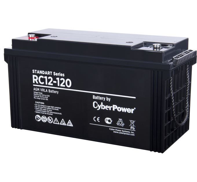 Аккумуляторная батарея SS CyberPower RC 12-120 / 12 В 120 Ач CyberPower Standart Series RC 12-120