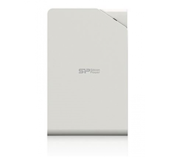 Внешний жесткий диск Portable Hard Disk Silicon Power Stream S03 2Tb, USB 3.2, White (SP020TBPHDS03S3W)