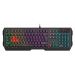 Клавиатура A4Tech Bloody B140N черный USB Multimedia for gamer LED (подставка для запястий) (B140N)