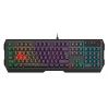 Клавиатура A4Tech Bloody B140N черный USB Multimedia for gamer LED (подставка для запястий) (B140N)