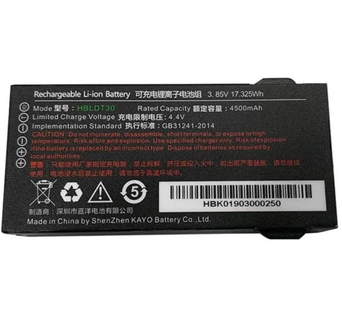 Аккумулятор Urovo ACCDT30-HBLDT30S HBLDT30 3.85V 4500mAh для DT30 Battery для DT30 (упак.:1шт)