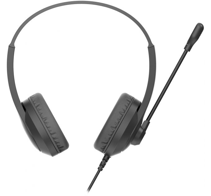 Наушники с микрофоном A4Tech Fstyler FH100U черный 2м накладные USB оголовье (FH-100U)
