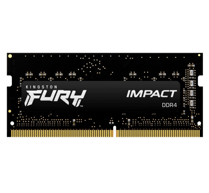 Оперативная память Kingston 16GB 3200MHz DDR4 CL20 SODIMM FURY Impact (KF432S20IB/16)