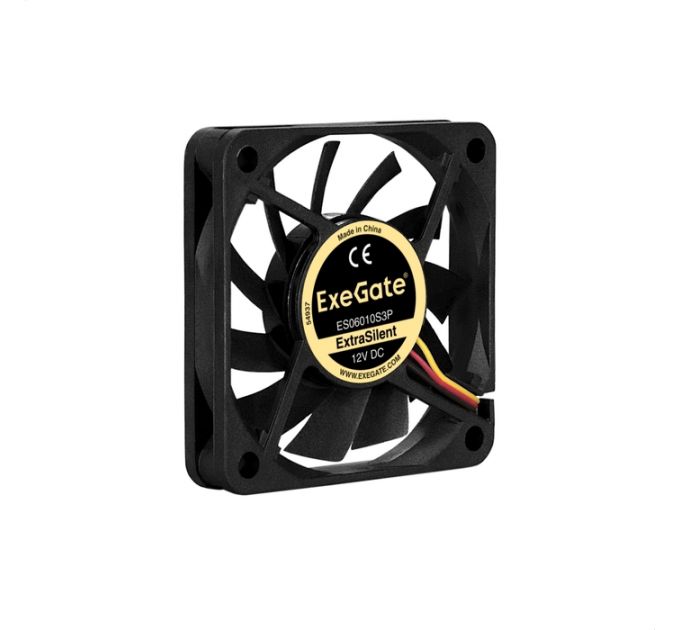 Вентилятор ExeGate ExtraSilent ES06010S3P