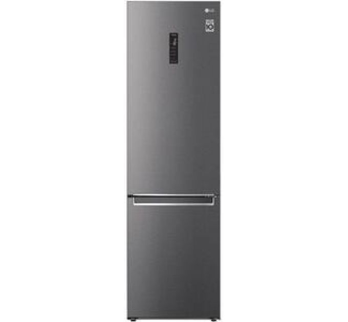 Холодильник с морозильником LG GW-B509SLKM серый