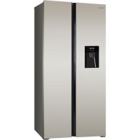 Холодильник Side by Side HIBERG RFS-484DX NFH inverter бежевый