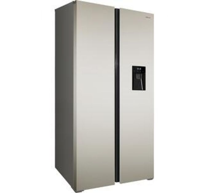 Холодильник Side by Side HIBERG RFS-484DX NFH inverter бежевый