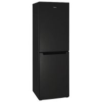 Холодильник с морозильником Бирюса B840NF черный