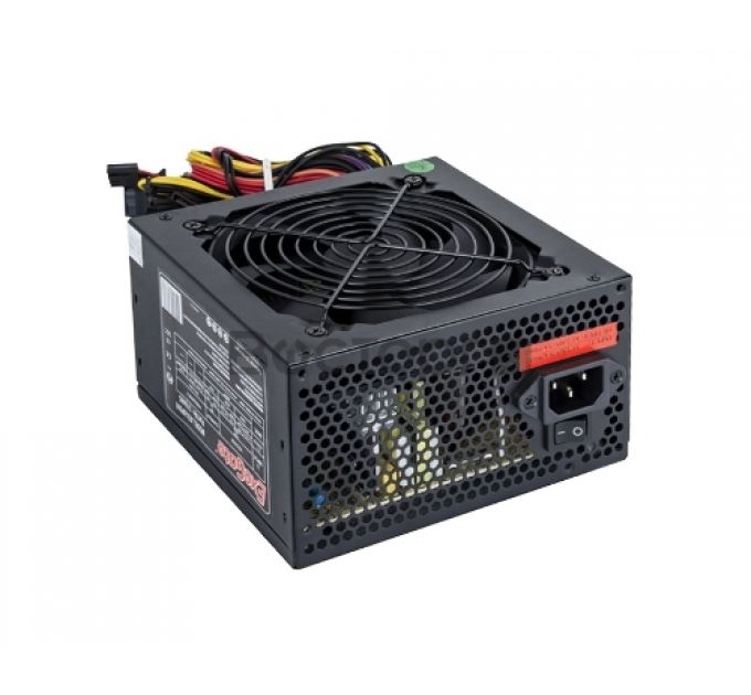 Блок питания 600W ExeGate XP600, ATX, PC, black, 12cm fan, 24p+4p, 6/8p PCI-E, 3*SATA, 2*IDE, FDD + кабель 220V в комплекте