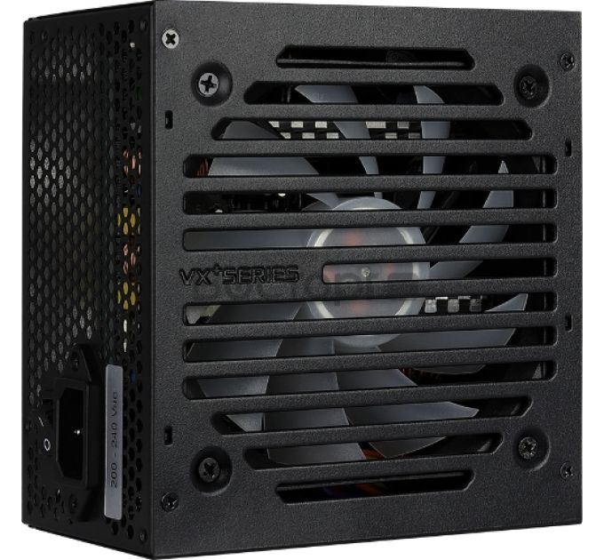 Блок питания Aerocool VX Plus 800 RGB 800W, ATX v2.3, RGB Fan 12cm, 500mm cable, Retail (VX PLUS 800 RGB)