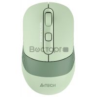 Мышь A4Tech Fstyler FB10C зеленый оптическая (2400dpi) беспроводная BT/Radio USB (4but)
