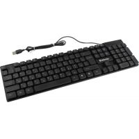 Клавиатура Defender OfficeMate HB-260 45260 черная, мультимедиа