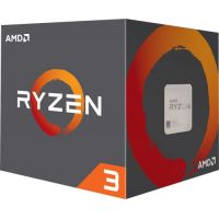 Процессор AMD Ryzen 3 1200 YD1200BBAFBOX Zen+ 4C/4T 3.1-3.4GHz (AM4, L3 8MB, 12nm, 65W) Box