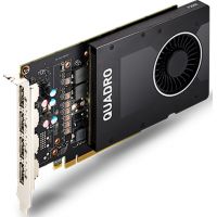 Видеокарта PCI-E PNY Quadro P2000 (VCQP2000-PB) 5GB GDDR5 160-bit 16nm (HDCP)/DisplayPort*4 to DVI-D (SL) adapter TDP 75W Retail