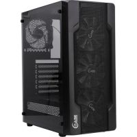 Корпус ATX Powercase Mistral X4 Mesh CMIXB-F4 чёрный, без БП, с окном, USB 3.0, 2*USB 2.0, audio