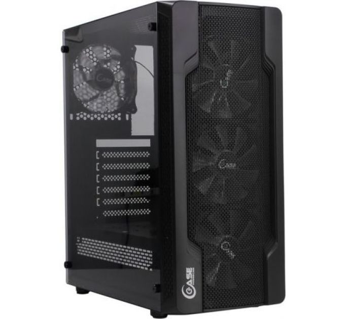 Корпус ATX Powercase Mistral X4 Mesh CMIXB-F4 чёрный, без БП, с окном, USB 3.0, 2*USB 2.0, audio