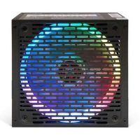 Блок питания ATX HIPER HPB-700RGB 700W, ActivePFC, RGB 140mm fan, black, BOX