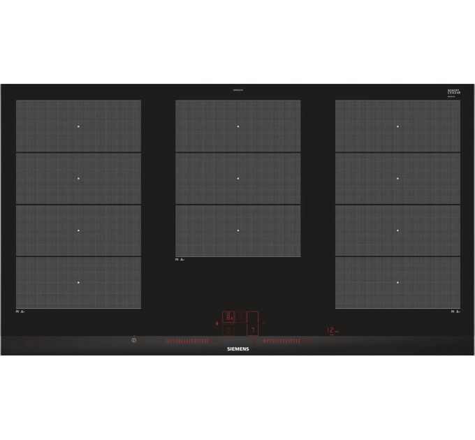 Встраиваемая варочная панель индукционная Siemens EX975LXC1E черная