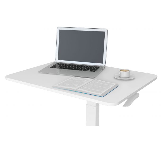 Стол для ноутбука Cactus VM-FDS102 столешница МДФ белый 80x60x122см (CS-FDS102WWT)