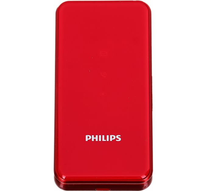 Мобильный телефон Philips E2601 Xenium красный раскладной 2Sim 2.4; 240x320 Nucleus 0.3Mpix GSM900/1800 FM