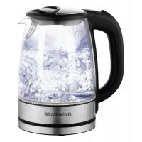 Чайник электрический STARWIND SKG5210 Black/Silver