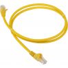 Патч-корд Lanmaster UTP LAN-PC45/U5E-2.0-YL вилка RJ-45-вилка RJ-45 кат.5е 2м желтый LSZH (уп.:1шт)