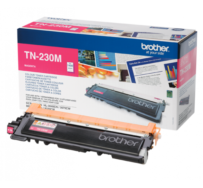 Brother TN-230M Тонер-картридж для HL-3040CN/DCP-9010CN/MFC-9120CN пурпурный (1400 стр.) (TN230M)