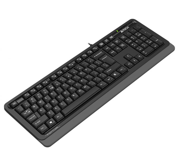 Клавиатура A4Tech Fstyler FKS10 черный/серый USB