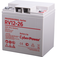 Аккумуляторная батарея PS CyberPower RV 12-26 / 12 В 26 Ач CyberPower Professional Series RV 12-26