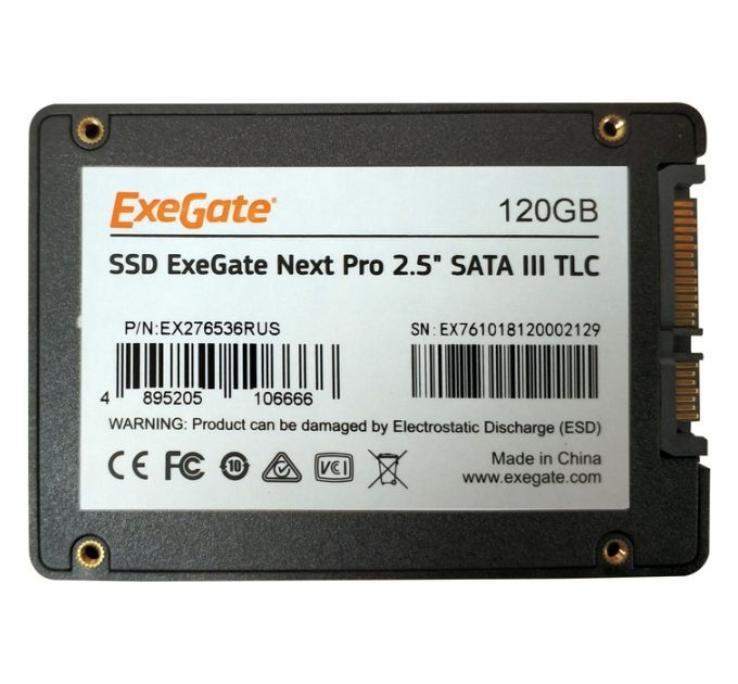 SSD ExeGate NextPro UV500TS120