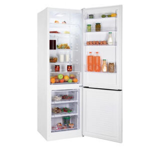 Холодильник с морозильником Nordfrost NRB 134 W белый