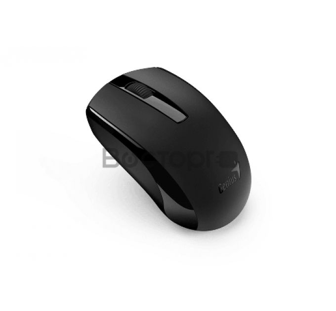 Мышь беспроводная Genius ECO-8100 черная (Black), 2.4GHz, BlueEye 800-1600 dpi, аккумулятор NiMH new package