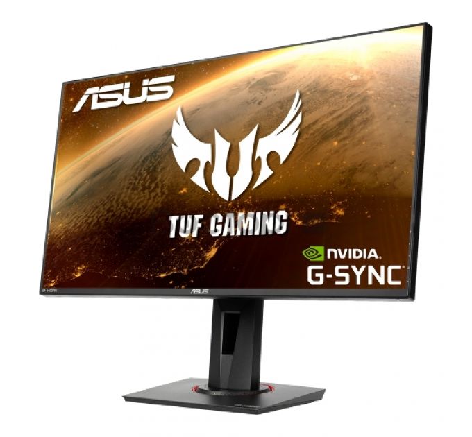 Монитор ASUS 27" VG279QM IPS LED, 1920x1080, ProGaming, 1ms, 400cd/m, 100Mln:1, 178°/178°, 280Hz, HDR400, 2*HDMI, DP, G-SYNC, колонки, Tilt, Swivel, Pivot, HAS, VESA, Black