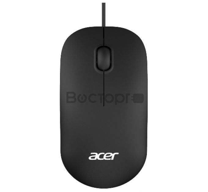 Мышь Acer OMW122 черный оптическая (1200dpi) USB (3but)