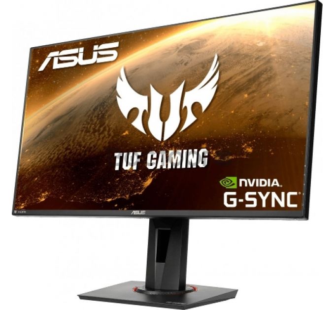 Монитор ASUS 27" VG279QM IPS LED, 1920x1080, ProGaming, 1ms, 400cd/m, 100Mln:1, 178°/178°, 280Hz, HDR400, 2*HDMI, DP, G-SYNC, колонки, Tilt, Swivel, Pivot, HAS, VESA, Black