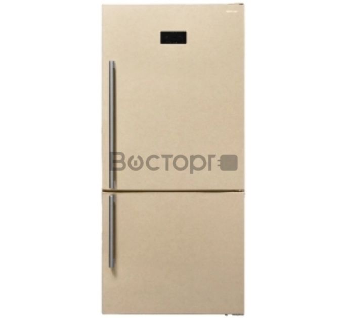 Холодильник Sharp Холодильник Sharp/ Комбинированный холодильник с нижней МК, NoFrost, 84*75*186 см, цвет бежевый